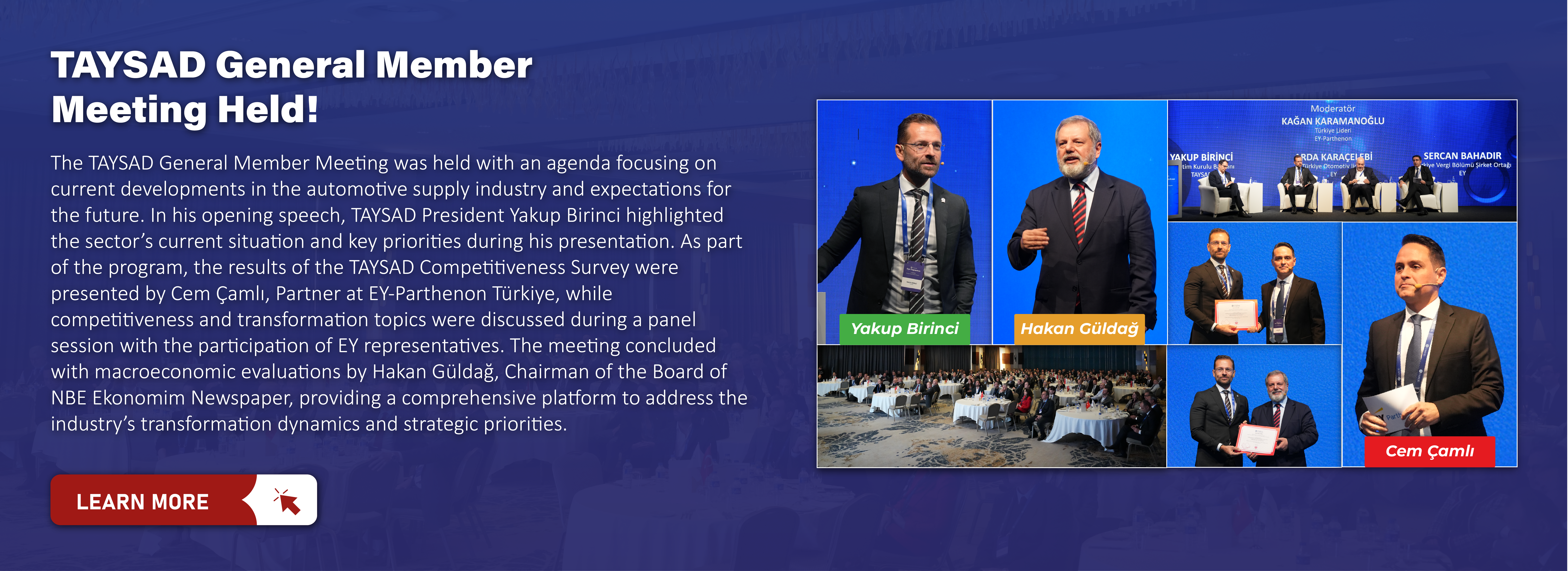 At the Same Table for a Shared Future: TAYSAD General Member Meeting Held